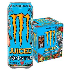 Monster Energy Drink Mango Loco 4 x 500ml